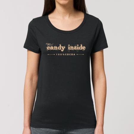 T-Shirt Candy Inside Vintage, Damen, Bio, Vegan