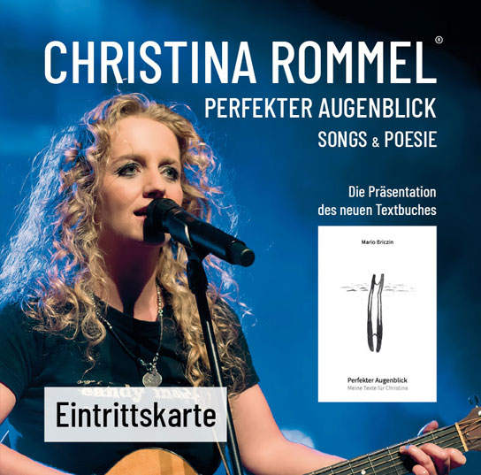Christina Rommel - Perfekter Augenblick - Songs und Poesie