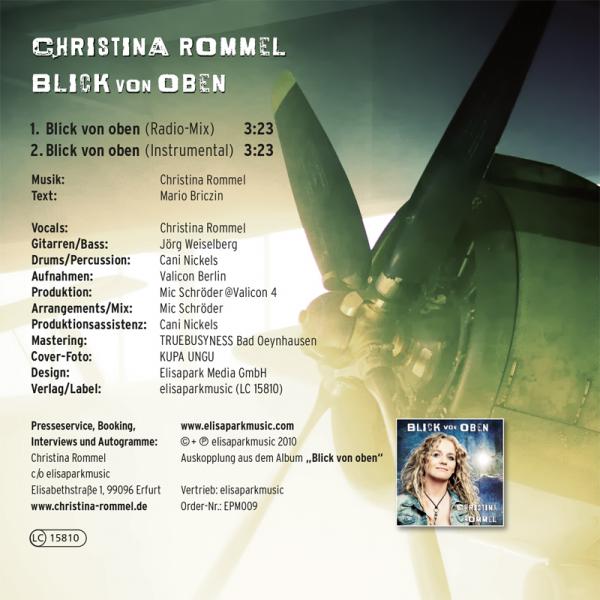 Christina Rommel Blick von oben